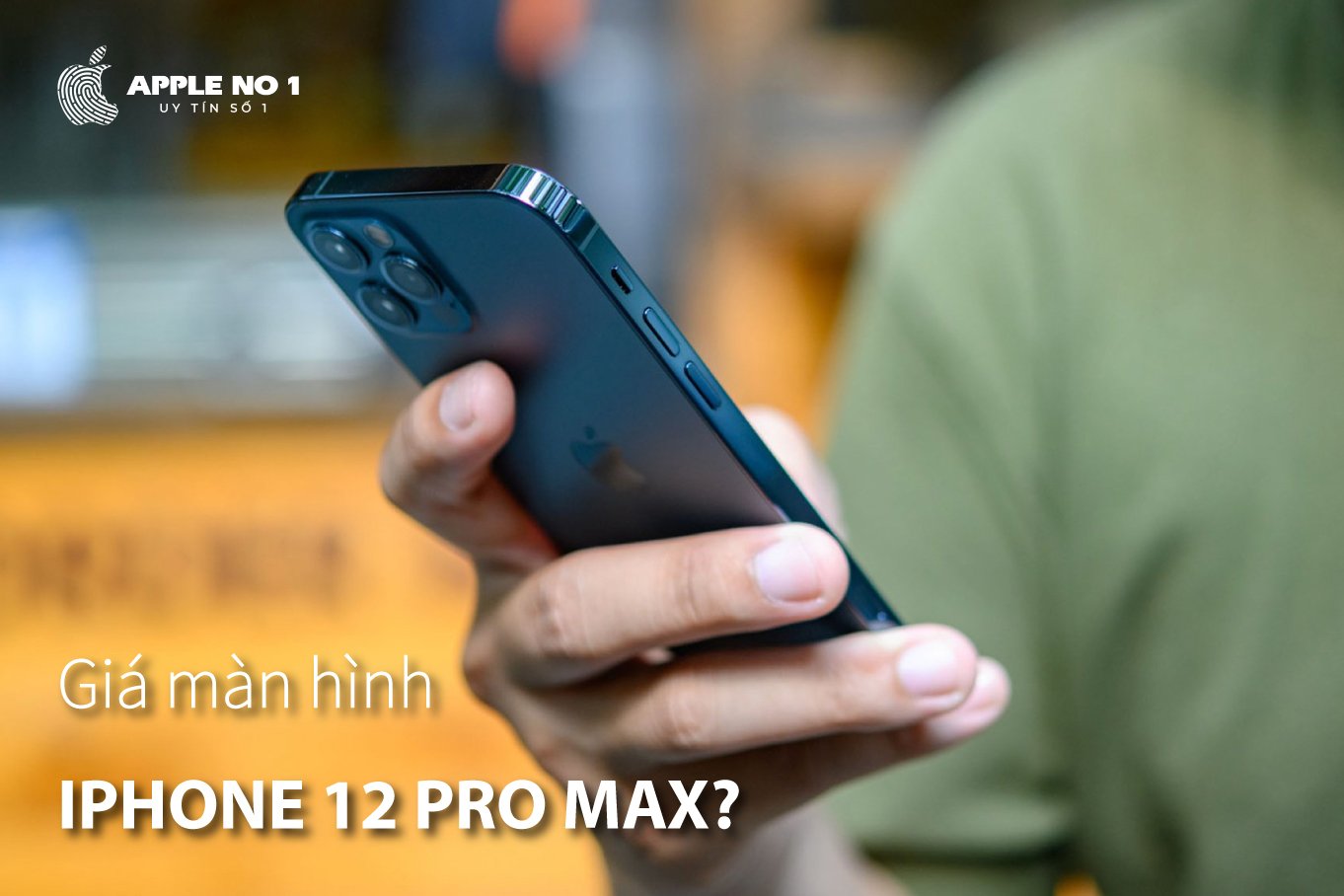 gia man hinh iphone 12 pro max Ha Noi?
