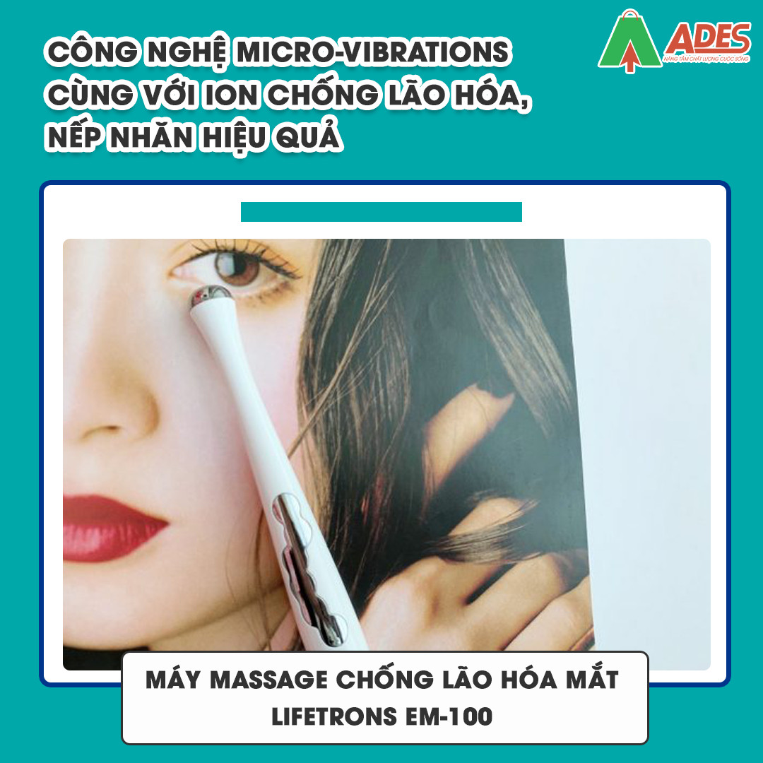 May massage chong lao hoa Lifetrons EM-100 chong lao hoa