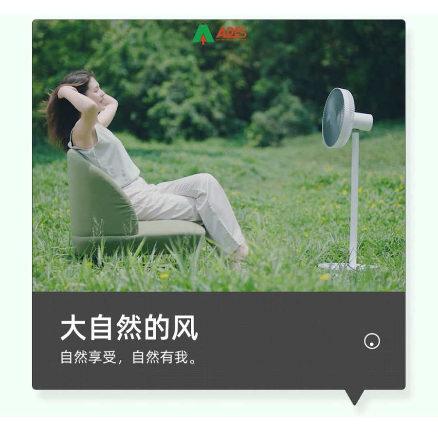Xiaomi Dream Maker Feel Fan Plus DM-FAN02-W co che do giam tieng on tien loi
